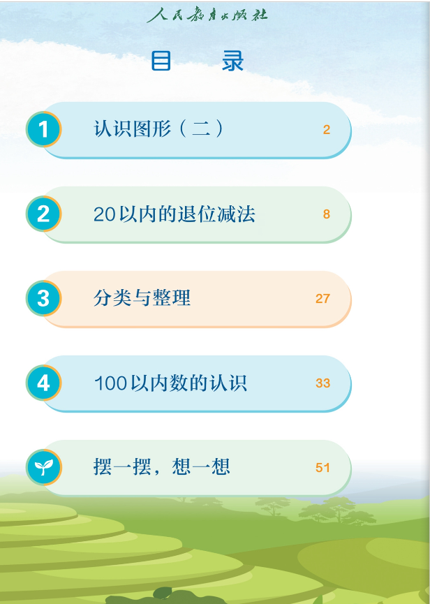 1689850985552931.png 人教版一年级数学(下)教材高清电子版